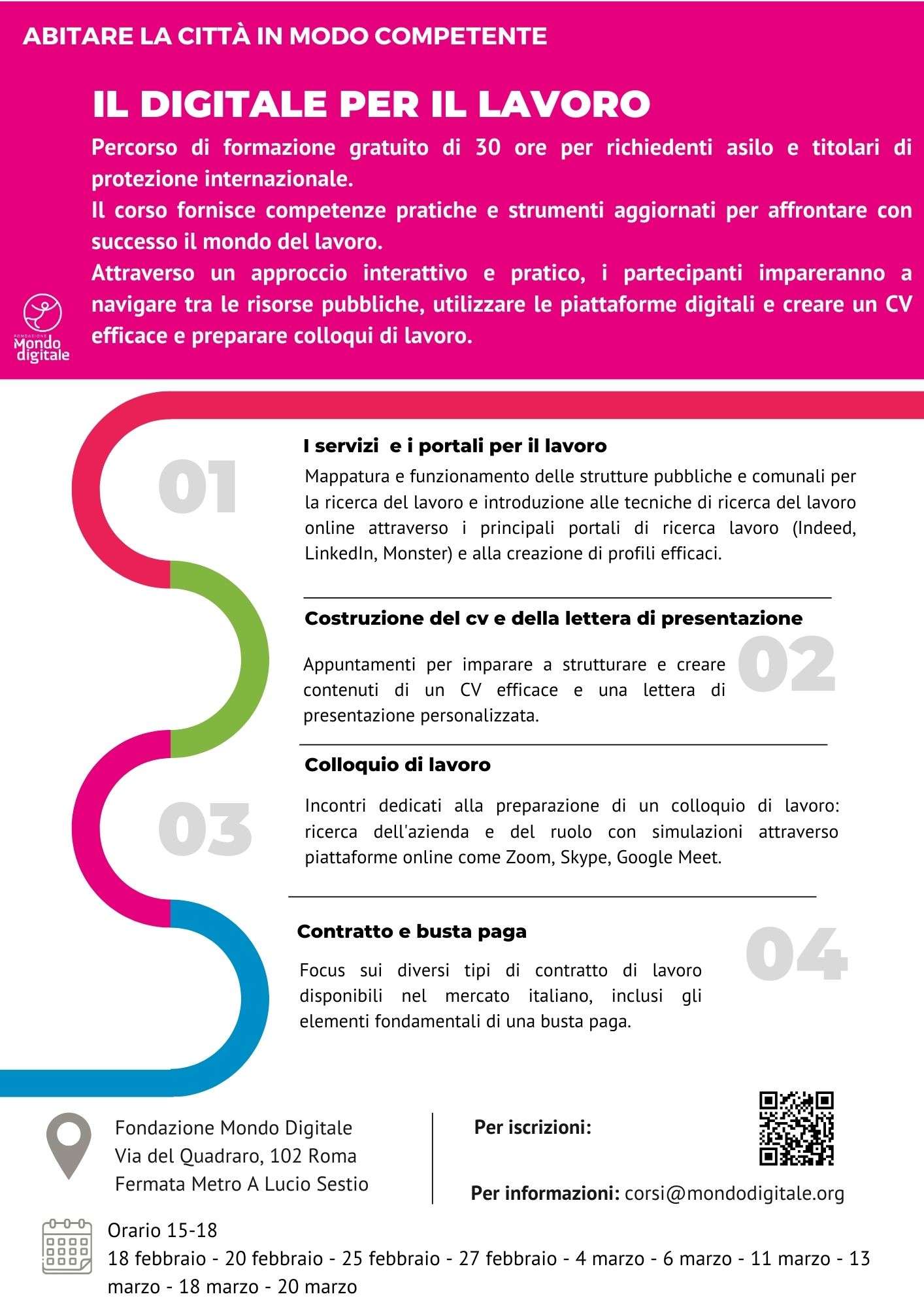 Abitare la città – Digitale per il lavoro