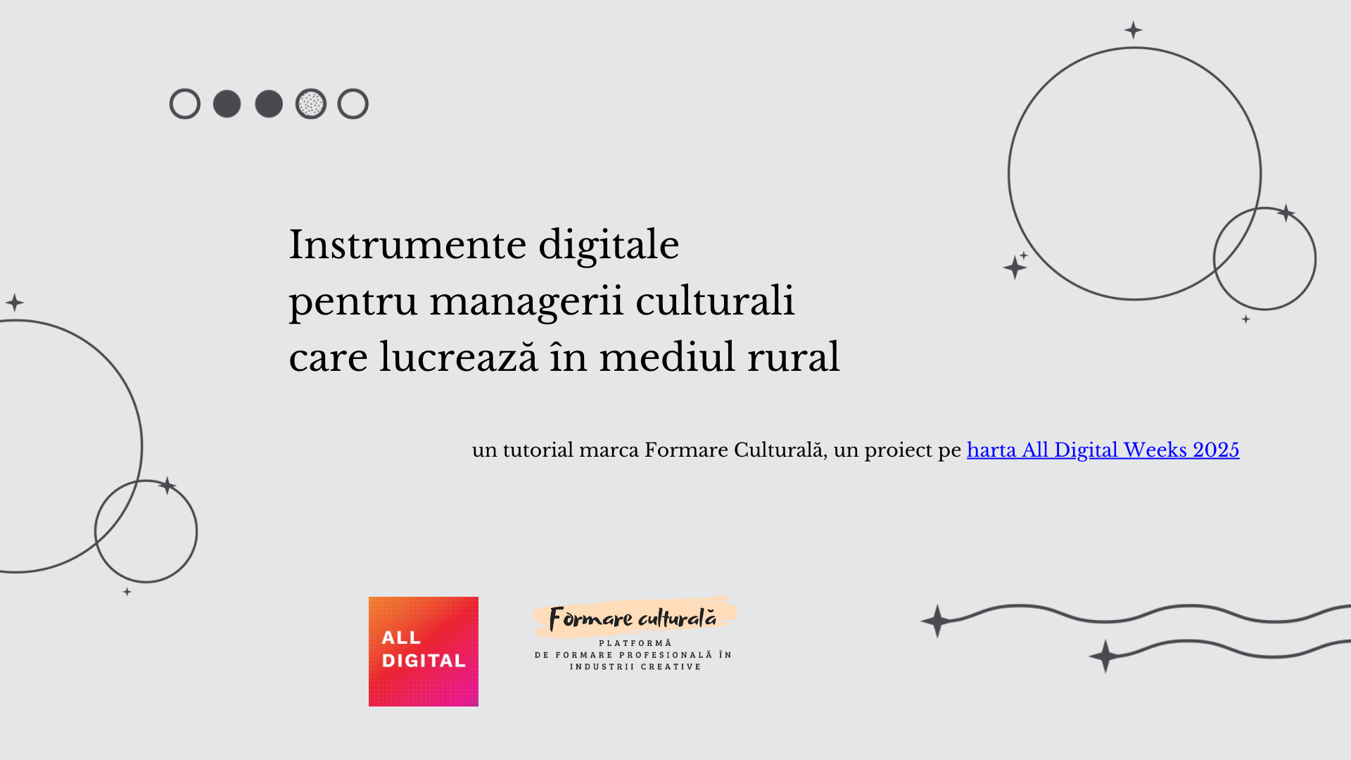 Digital Tools for Cultural Managers Working in Rural Areas / Instrumente digitale pentru managerii culturali care lucrează în mediul rural